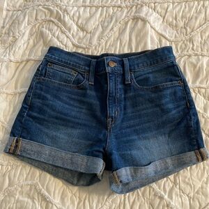 J crew denim jean shorts, size 26, in good condition